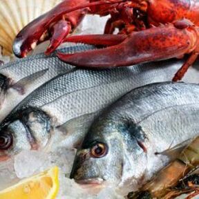 hải sản cho chế độ ăn Địa Trung Hải