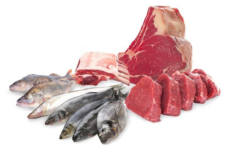 thịt và cá cho chế độ ăn kiêng ducan