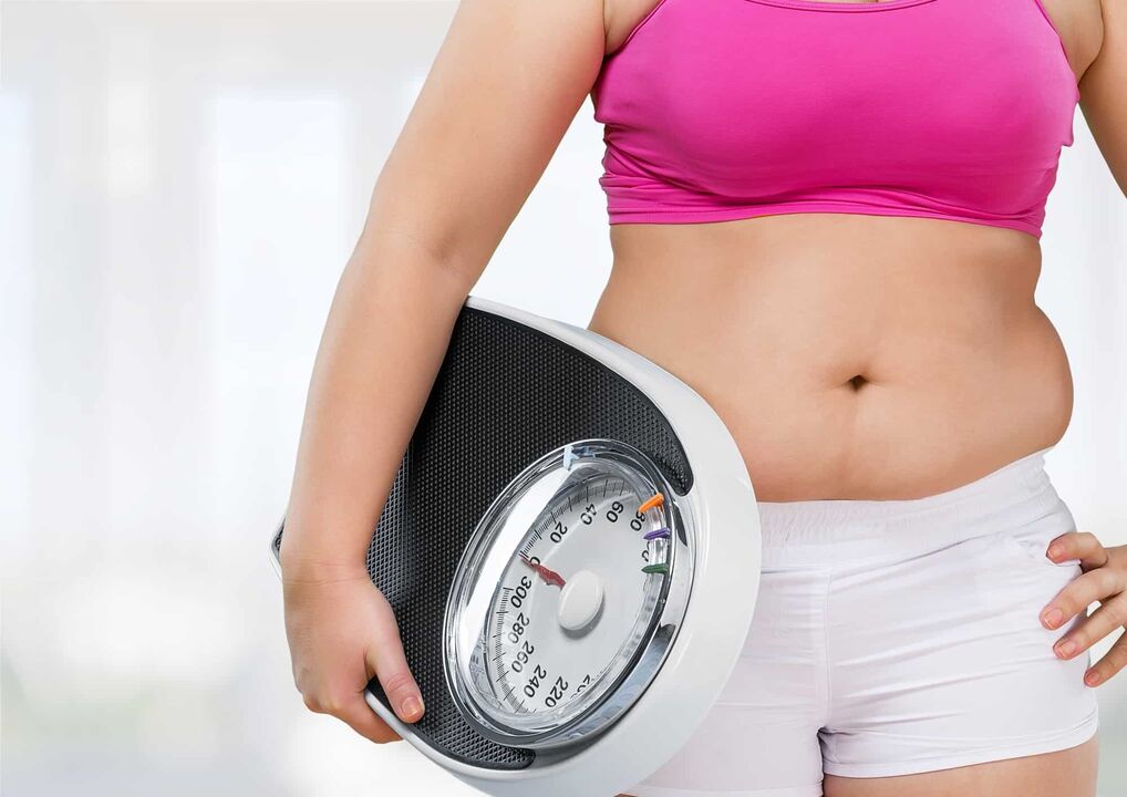 người phụ nữ béo muốn giảm cân