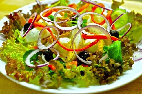 salad rau giảm béo