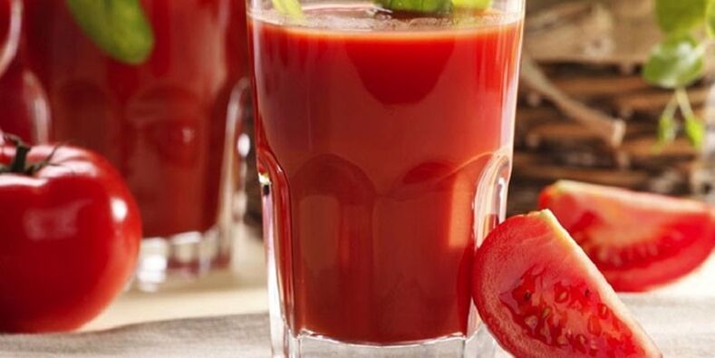cà chua giảm béo cocktail