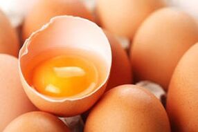 trứng gà giảm cân