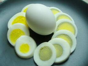 trứng luộc để giảm cân